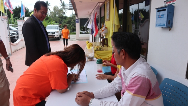 โครงการส่งเสริมอาชีพนวดแผนไทยเพื่อสุขภาพ ประจำปีงบประมาณ พ.ศ.2562